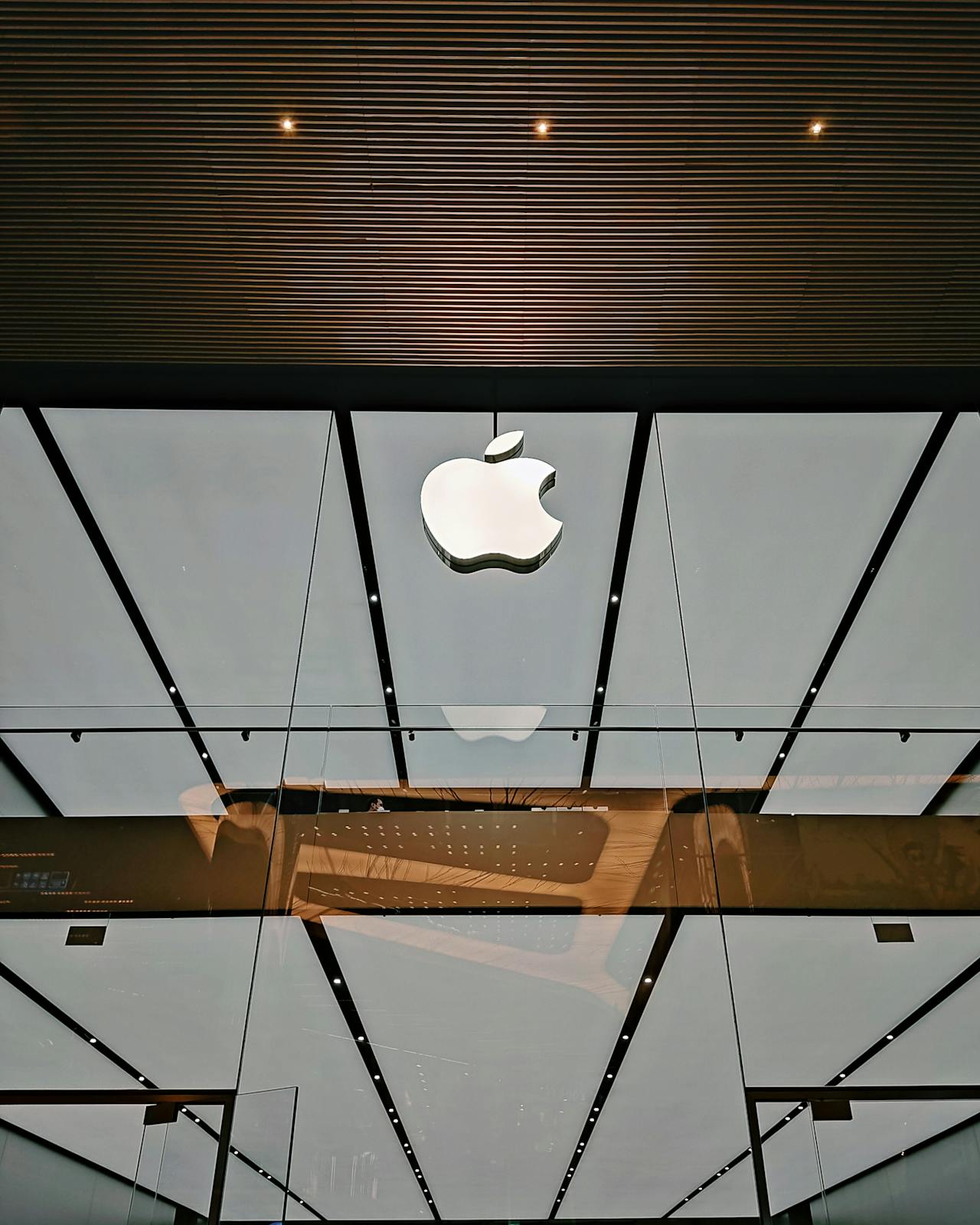 Logo d’Apple sur un magasin